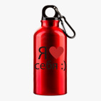 Металлическая бутылка 400 мл UV-DTF