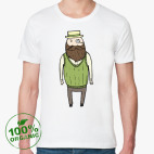 Мужская футболка органик