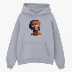 Толстовка худи оверсайз