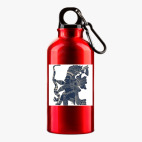 Металлическая бутылка 400 мл UV-DTF