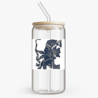 Банка с бамбуковой крышкой