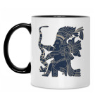 Кружка двухцветная