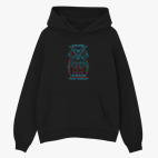 Толстовка худи оверсайз