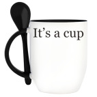 Кружка с ложкой