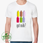 Мужская футболка органик