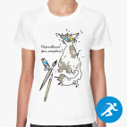 Женская спортивная футболка