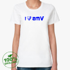 Женская футболка органик