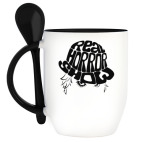 Кружка с ложкой