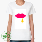 Женская футболка органик