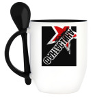 Кружка с ложкой