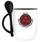 Кружка с ложкой