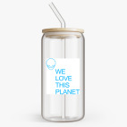 Банка с бамбуковой крышкой