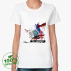 Женская футболка органик