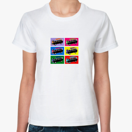 Классическая футболка с принтом ПОП-АРТ ДРАНДУЛЕТ