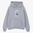 Толстовка худи оверсайз