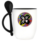 Кружка с ложкой