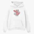 Толстовка худи оверсайз