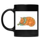 Кружка цветная UV-DTF