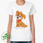 Женская футболка органик