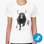 Женская спортивная футболка