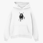 Толстовка худи оверсайз