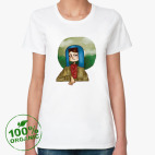 Женская футболка органик