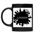 Кружка цветная UV-DTF