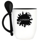 Кружка с ложкой