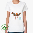 Женская футболка органик