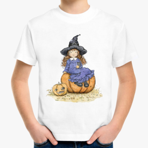 Детская футболка Ведьмочка (девочка)