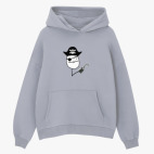 Толстовка худи оверсайз