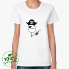 Женская футболка органик