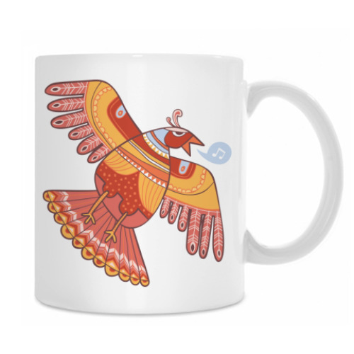 Кружка с принтом Полет