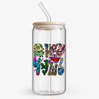 Банка с бамбуковой крышкой