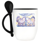 Кружка с ложкой