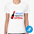 Женская спортивная футболка