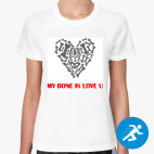 Женская спортивная футболка