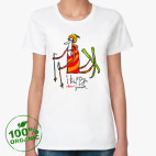 Женская футболка органик