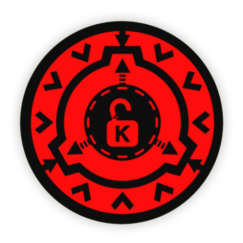 Костер (подставка под кружку) SCP Кетер