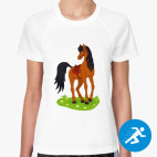 Женская спортивная футболка