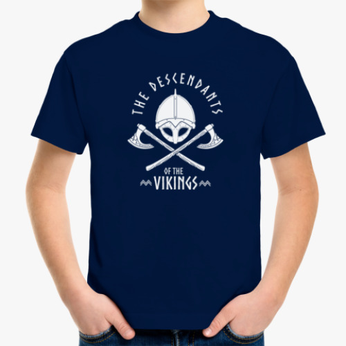Детская футболка Викинги