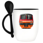 Кружка с ложкой