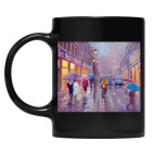 Кружка цветная UV-DTF