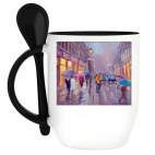 Кружка с ложкой