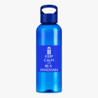 Прозрачная спортивная бутылка