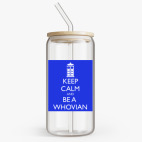 Банка с бамбуковой крышкой