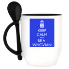 Кружка с ложкой