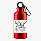 Металлическая бутылка 400 мл UV-DTF