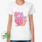 Женская футболка органик