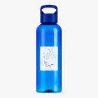 Прозрачная спортивная бутылка